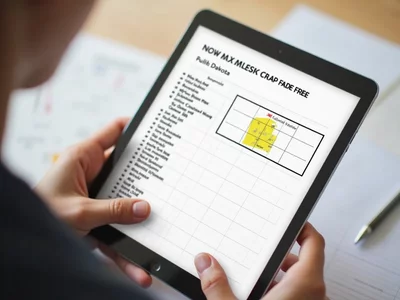 Person reviewing eligibility checklist for public office on a tablet, with a South Dakota map overlay