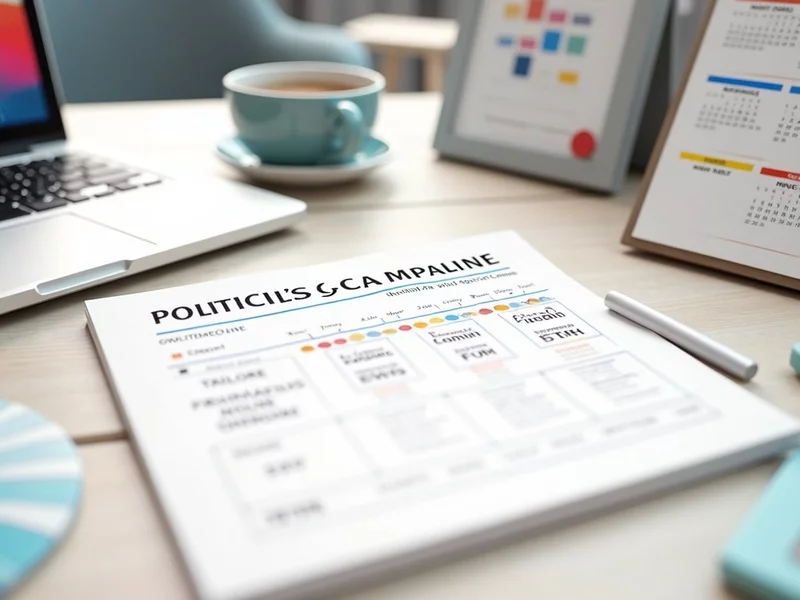 Campaign Timeline: From Idea to Election